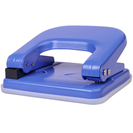 Kangaro DP-500 2-Hole Paper Punch – Heavy-Duty Punching Machine with Sturdy Plastic Body for Office, School & Home pack of 1