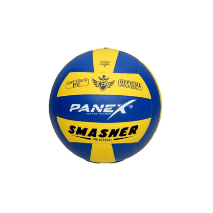 PANEX Smasher Volleyball – Soft Touch PU, Official Size & Weight, Durable Nylon Wound for Indoor & Outdoor Play