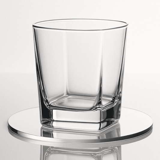 180ml Plain Juice Glass Set of 6 – Crystal Clear Drinking Glasses for Water, Juice & Beverages