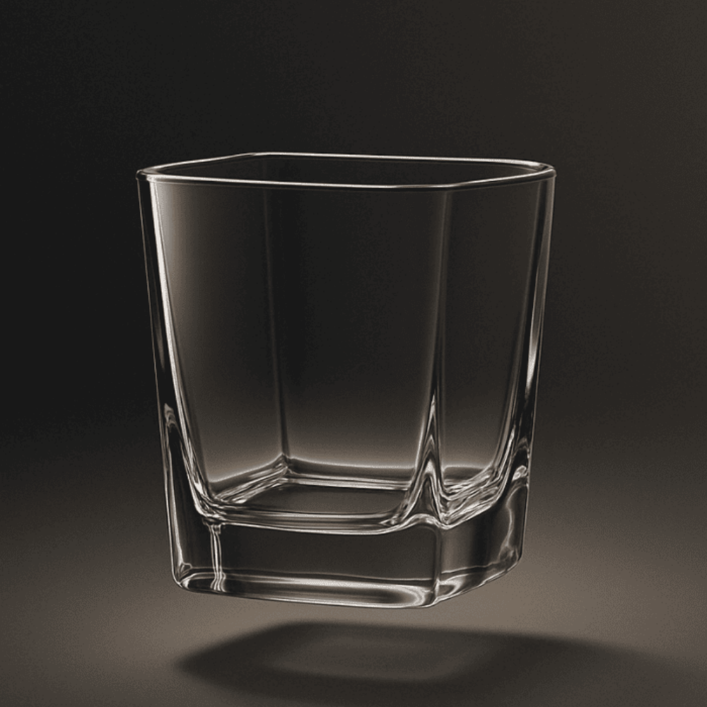 180ml Plain Juice Glass Set of 6 – Crystal Clear Drinking Glasses for Water, Juice & Beverages