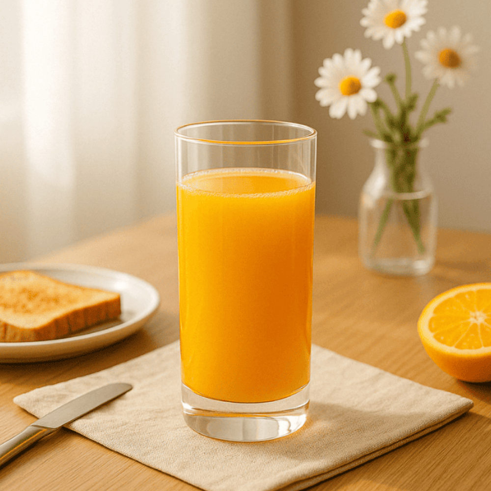 310ml Long Juice Glass Set of 6 – Tall Highball Tumbler for Water, Cocktails & Beverages