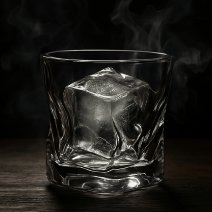 190ml Premium Textured Juice Glass Set of 6 – Heavy Base Water & Whiskey Tumbler