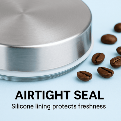 YERA X Series Airtight Glass Jar 2250ml – Premium Storage Container with Stainless Steel Lid