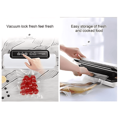 Premium Automatic Vacuum Sealing Machine with Food Preservation Bags – 5-in-1 Multi-Function Sealer for Dry & Wet Foods