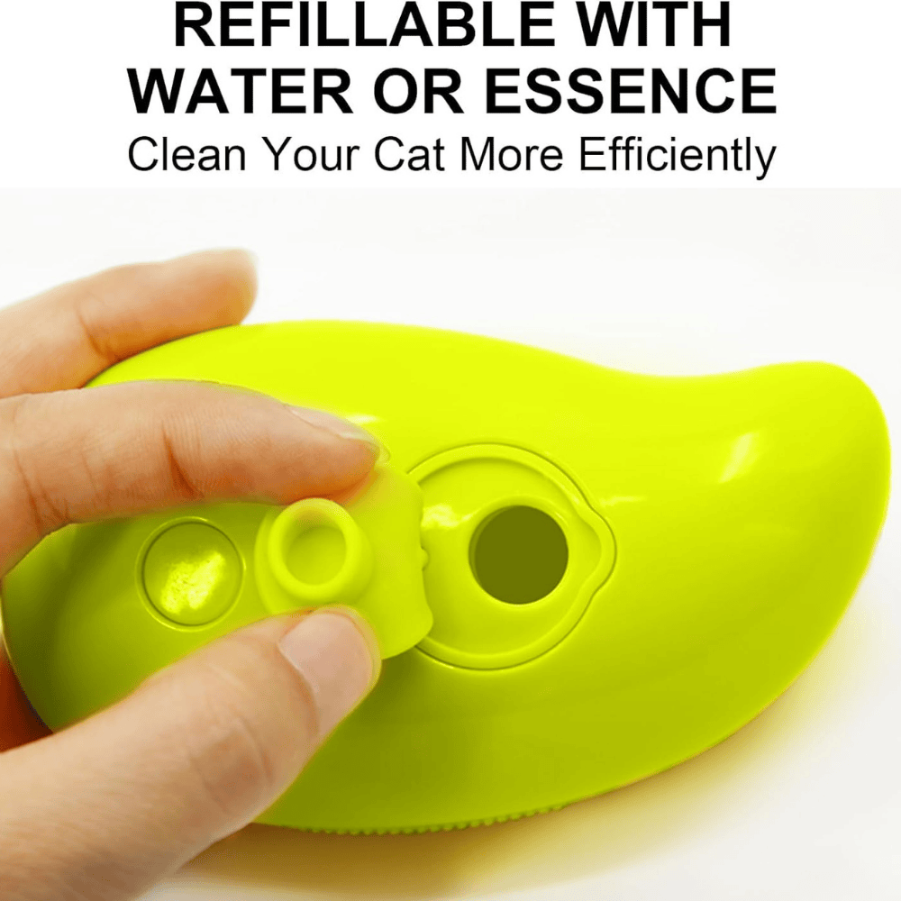 3-in-1 Steam Pet Brush for Dogs & Cats – Grooming, Massage & Loose Hair Remover