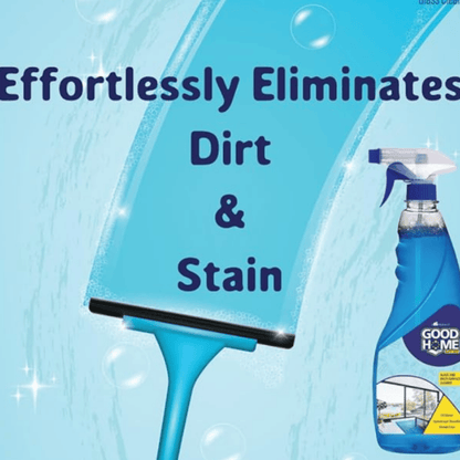 Good Home Glass & Multi-Surface Cleaner – Streak-Free Shine for Windows, Mirrors, and All Surfaces (500ml)