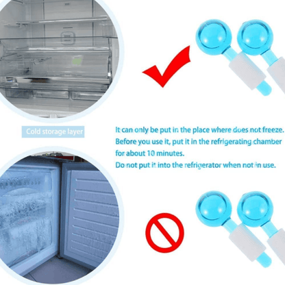 Beauty Crystal Face Massage Balls – Cooling Glass Globe Therapy for Skin Tightening & Puffiness Reduction