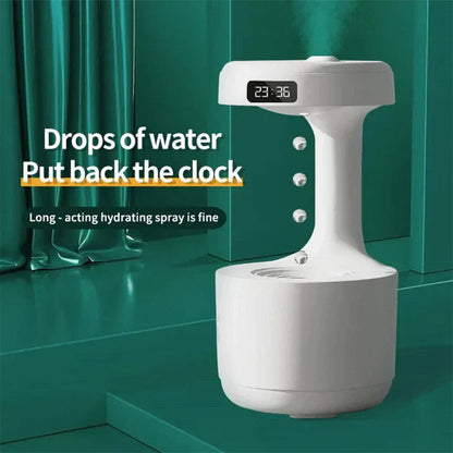 Digital Humidifier with Clock Display